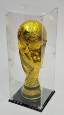 Lionel Messi FIFA World Cup hand signed W/COA  + acrylic cube picture