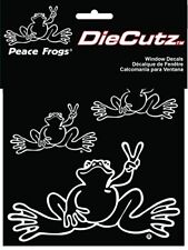 003928 Die Cutz 'Peace Frog' Decal picture