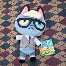 Animal Crossing Raymond Jack Plush Toy 20cm Soft Stuffed Nintendo Japan Release picture