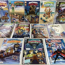 BATMAN SCOOBY-DOO MYSTERIES 1-12 Comic Run FULL SET 1ST PRINT NM/UNREAD DC 2022 picture