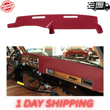 Yiz Dash Cover Mat Custom Fit for 1973-1980 Chevy Chevrolet C10 C20 C30 K10 K... picture