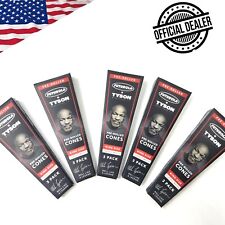 Futurola Tyson OFFICIAL DEALER Rolling Papers Preroll Cones Set 5 PACKS 15 Cones picture