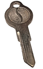 1 vintage STUDEBAKER Un- cut  Logo Key Blank NOS picture