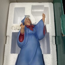 Walt Disney Classics Collection Cinderella Fairy Godmother COA Box 9