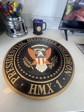 14” Marine One presidential helicopter HMX Plaque picture