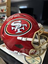 Trey Lance Signed San Francisco 49ers Full Size Replica Helmet AUTO Fanatics picture