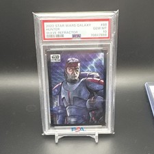 Topps 2022 Star Wars Galaxy Hunter Wave Refractor PSA 10 #88 13/99 picture