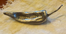 Nambe Signed US West Pioneers Pueblo Indian Figurine 1938 Polished Metal picture