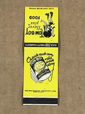 Vintage Tom-Boy Golden Corn - Matchcover, Matchbook picture