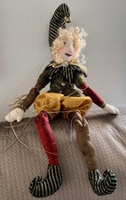 VTG Mark Robert’s Marionette Jester Elf  Puppet 24