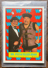 Topps TitanSports 1987 WWF Mr. Fuji & Killer Khan #14  picture