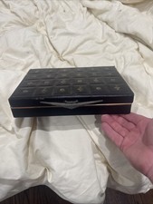 Mid Century Vintage Babcock Jewelry Box Embossed 1950's Design picture