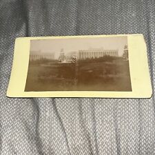 Antique Stereoview Card Photo: Lustgarden Garden of Pleasure Lust Berlin Germany picture