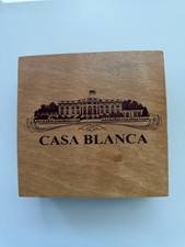 Casa Blanca Half Jeroboam Luxury Cigar Wooden Box EMPTY Dominican Republic picture