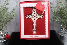 Lenox 2020 Snow Fantasies Cross Christmas Ornament Annual RARE #889963 picture