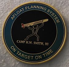 US Navy Afloat Planning System CAMP H.M. Smith, HI  Challege Coin picture