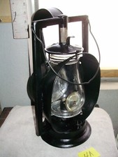 RARE,,,CURVED HANDLE  DIETZ ACME PRE-1914 RAILROAD INSPECTORS LANTERN--MY # 4A picture