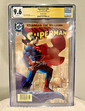 DC Comics Superman #204 CGC JSA Jim Lee SIGNED picture