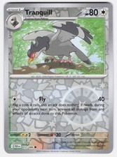Tranquill Reverse Holo Common SV: Black Bolt 072/086 NM picture