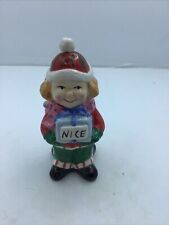 Christmas Naughty Nice Two Sided Spice Shaker picture