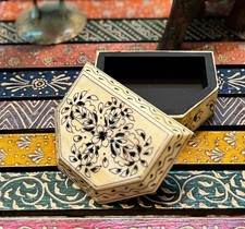 Women’s Small Travel Jewelry Storage Box - Special Gift Ring Keepsake Case picture