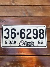 1962 South Dakota License Plates picture