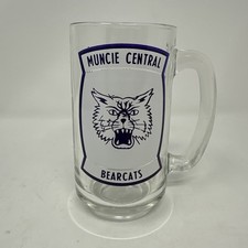 Vintage Muncie Central High School Glass picture