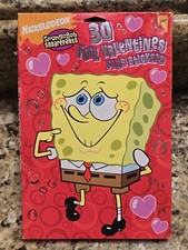 Vintage SpongeBob SquarePants Valentine’s Day 30 Cards W/ Stickers New 2000's picture