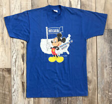 Vintage Mickey Mouse T-Shirt North Carolina America's Best Velva Sheen Size L picture