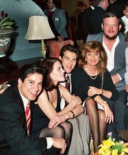 Marco Sanchez Stacy Haiduk John D'Aquino at 1994 NBC TCA in Pasade- Old Photo picture