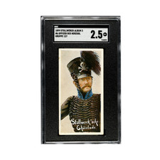 1899 Stollwerck German Military Officer Trade Card Gruppe 127 SGC 2.5 Pre-1900 picture