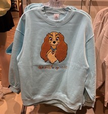 Disney Parks 2026 Lady And The Tramp Sweatshirt Pullover Size XL New picture