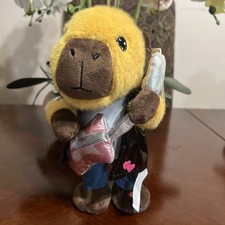 Animated Capybara Plush Valentine's Day Dance & Sings I Love Rock & Roll New 9” picture