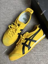 [New] Onitsuka Tiger Unisex Mexico 66 Running Shoes Yellow/Black 1183C102-751 picture
