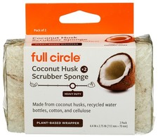 Full Circle Home Sponge Scrubber Coconut 2 Ea Pack Of 6 picture