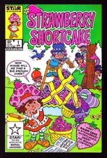 STRAWBERRY SHORTCAKE #1 First Issue Marvel Comic Book ~ FN picture