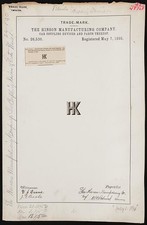 Photo:Hinson Manufacturing Co HK Car Coupling Devices Trade-Mark 1895 picture