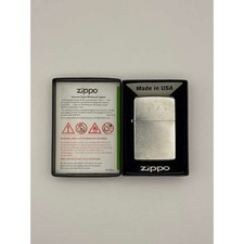 2013 Zippo 207 Regular Street Chrome Windproof Pocket Lighter Box New Old Stock picture