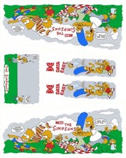 The Simpsons Data East Pinball Decals picture