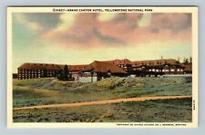 WY-Wyoming, Grand Canyon Hotel, Yellowstone Park, Vintage Postcard picture