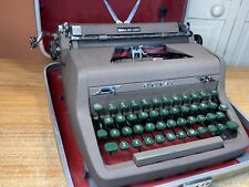 1952 Royal Quiet DeLuxe Vintage Portable Typewriter Working w New Ink & Case picture