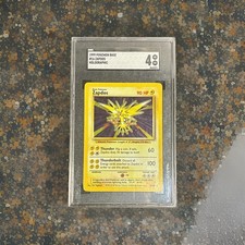 1999 Pokémon Base Set Holo Graded Lot 2: Zapdos 16/102 & Gyarados 6/102 picture