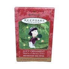 2000 Hallmark Lucy Ornament - A Snoopy Christmas - Peanuts 50TH Celebration picture