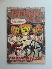Fantastic Four 8 Puppet Master 1st Appearance Marvel Comics 1962 picture