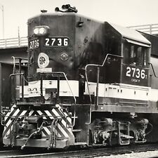 Southern Railway Railroad SOU #2736 Locomotive Train Photo Ashville NC 1987 picture