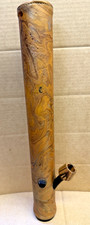 Vintage Unused 1970's Niagara Plastics Gold Tobacco Bong Unused 17 Inch picture