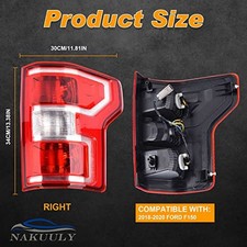 Tail Light Compatible With 2018 2019 2020 Ford F150 Right Passenger Side picture
