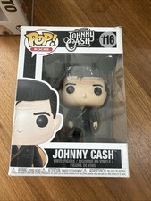 Funko Pop Vinyl Pop Rocks Johnny Cash Man in Black Vinyl Figure #116 picture