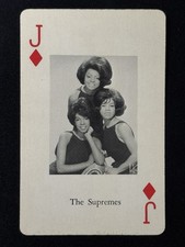1966 The Supremes, Diana Ross, Mary Wilson Heather Music Playing Card picture