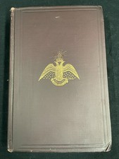 1913 Morals and Dogma Albert Pike Freemasonry Scottish Rite Masonic Antique picture